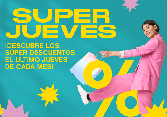 chica con descuentos