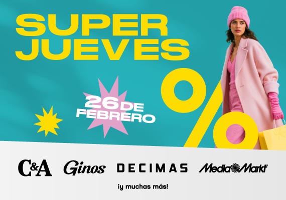 super jueves, los mejores descuentos en marcas