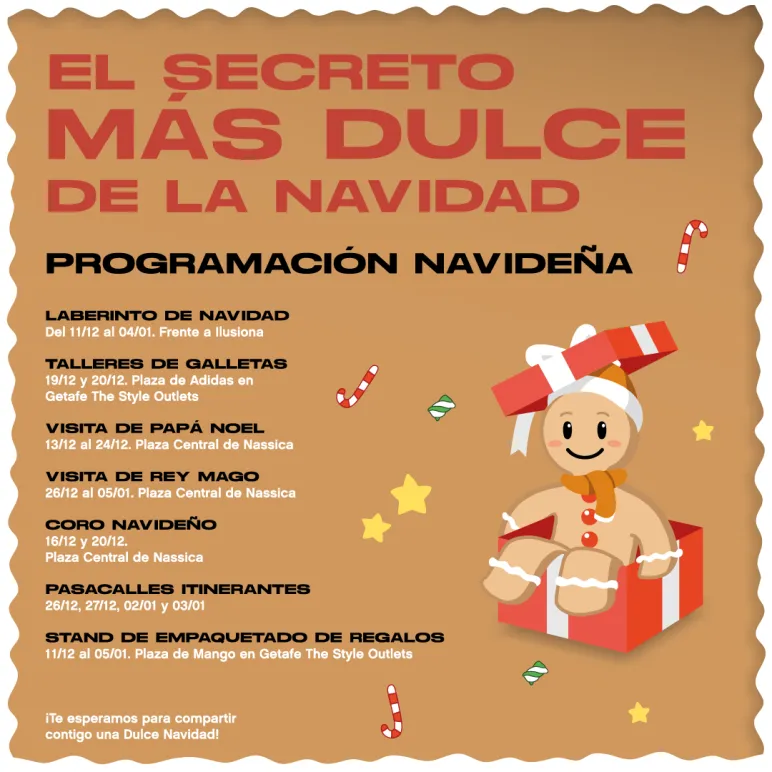programación de navidad