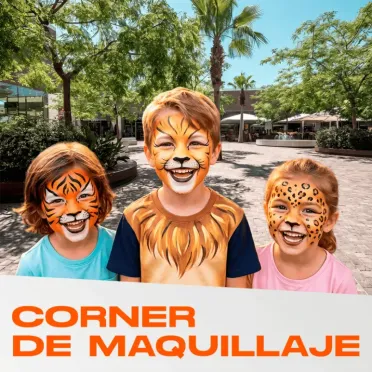 corner maquillaje de niños